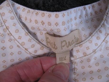 Frajerská plátěná košile se vzorečkem, 86