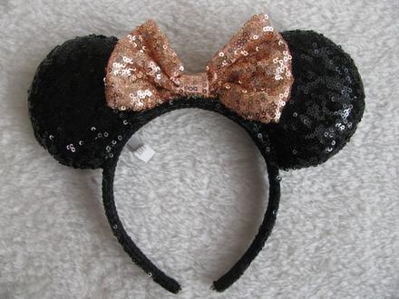 Karnevalová čelenka do vlasů minnie,