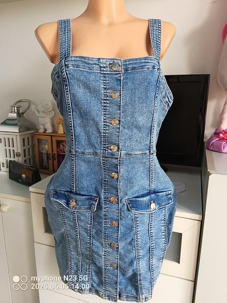 Šaty zn."h&m divided" vel."xl", h&m,xl