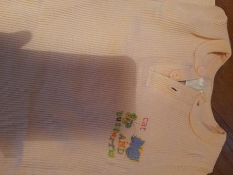 Vroubkované body cat s kočkou růžové, 68