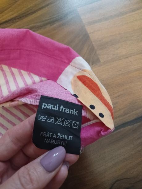 Povlak na malý polštářek paul frank, 