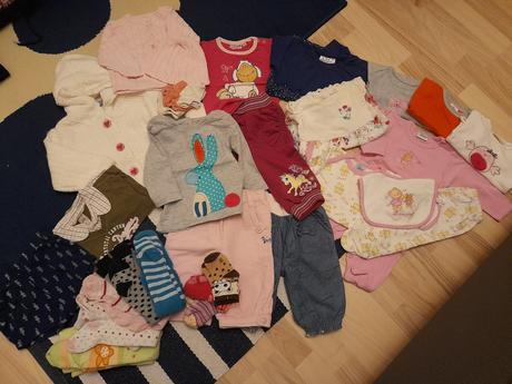 Balík 30ks vel 62/68, 62