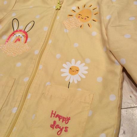 Přechodová bunda se zajíčkem zn. f&f, f&f,74