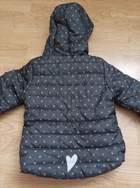Dívčí puntíkatá bunda lupilu vel.110, lupilu,110