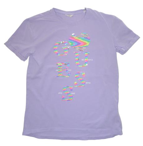 Guess lila tričko, měnící flitry vel. 12 let, guess,152