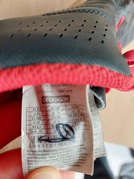 Tenisky, decathlon,35