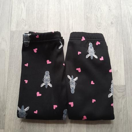 Dívčí zateplené legíny, 80