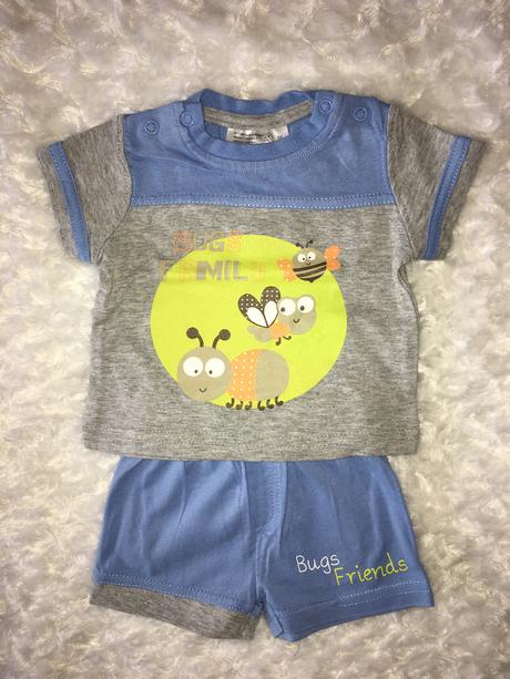 Letní komplet tričko + kraťásky ergee, ergee,50