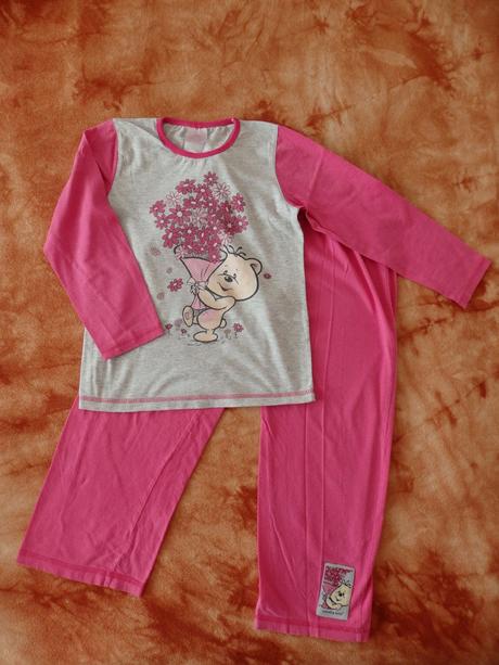 Pěkné pyžamko s medvídkem, vienetta kids,122