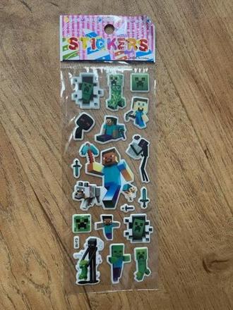Samolepky minecraft, 