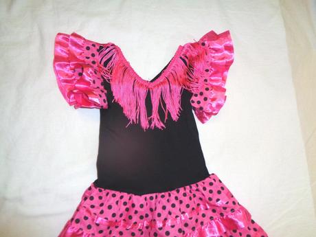 Karneval - krásné šaty carmen - 6 - 8 let, 