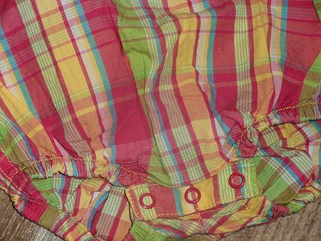 Letní plátěný overálek, h&m,62