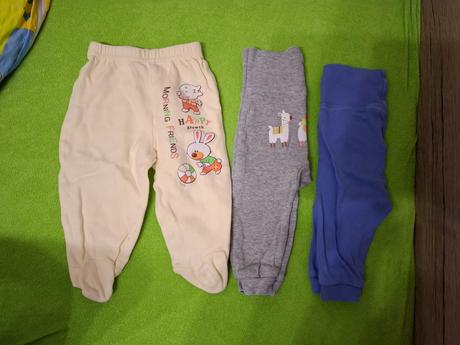 Kojenecké polodupačky a tepláčky (velikost 68), 68