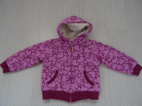 Dívčí teplá mikina zn. wolf, vel. 104, wolf,104