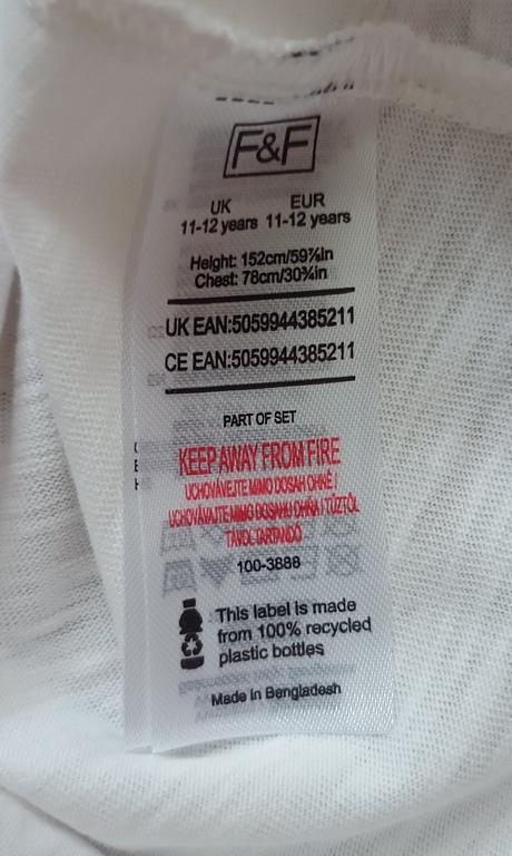 Tílka vel 152, f&f,152
