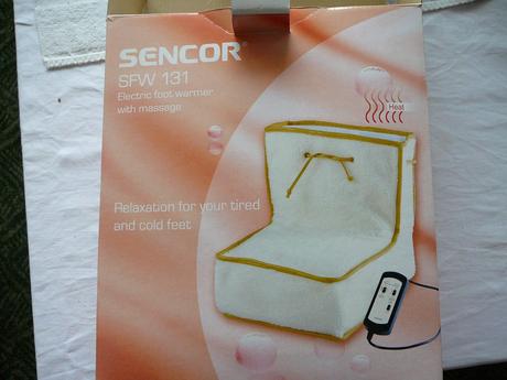 Ohřívač nohou sencor, 
