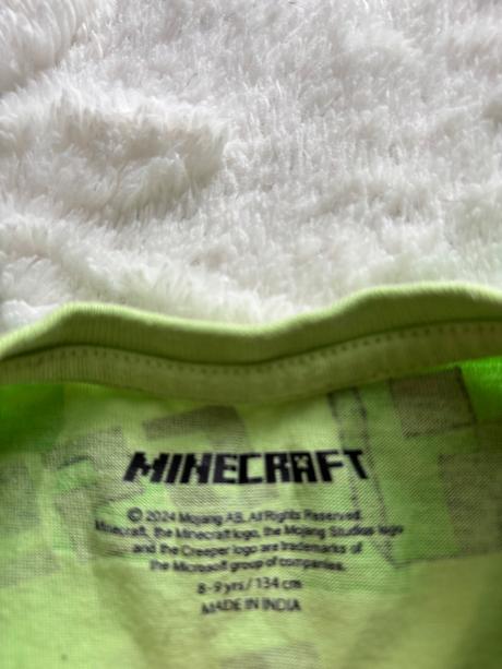 Triko minecraft- v.8/9 let, primark,134