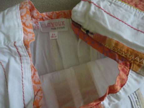 Supr bavlněné šaty clayeux, vel. 8-9 let, 128