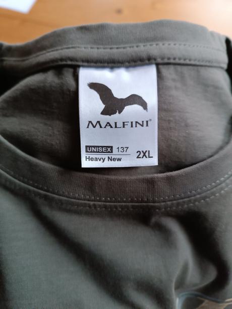 Nové bavlněné triko s potiskem, xxl