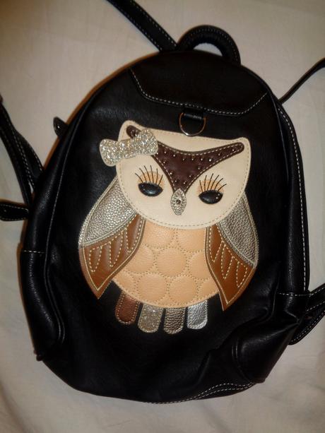 Kožený batůžek se sovičkou, jenny fairy