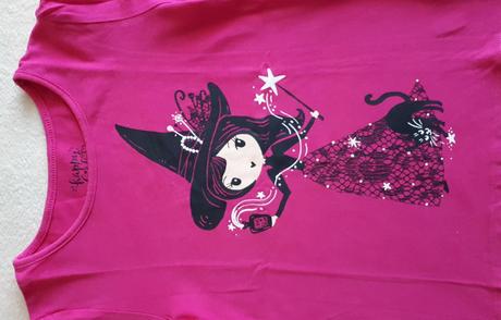Dětské tričko čarodějnice, halloween, vel.122, c&a, c&a,122