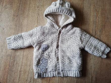 Svetr s beránkem méďa pú vel.3-6měs., disney,62