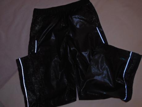 Šusťákové kalhoty vel 128/134 /140/ tence podšité, george,134