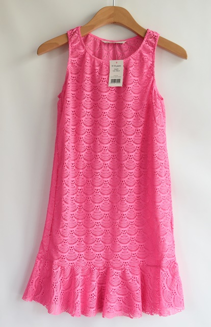 Šaty vel. 9 - 10 let, george,140