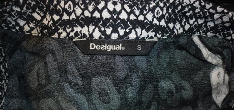 Dámská černobílá košile desigual, desigual,s