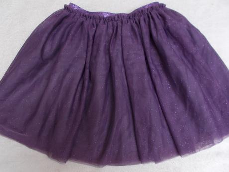 Tylová třpytivá sukýnka h&m v. 134 / 140, h&m,134