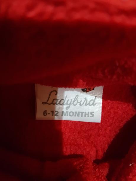 Fleesový mikina značky ladybird, vel. 6-12 měsíců., ladybird,74