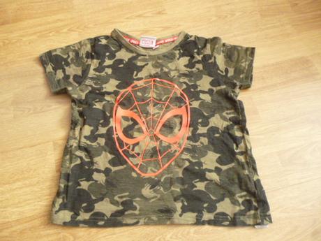 Maskáčové triko spiderman, marvel,116