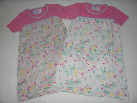 2x noční košile zn. tchibo vel.134/140, tchibo,134