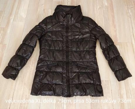 Prošívaná delší bunda xl, xl