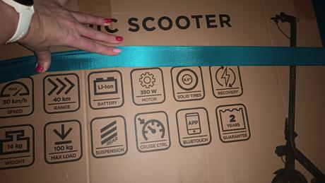 Elektrokoloběžka bluetouch btxpro black,