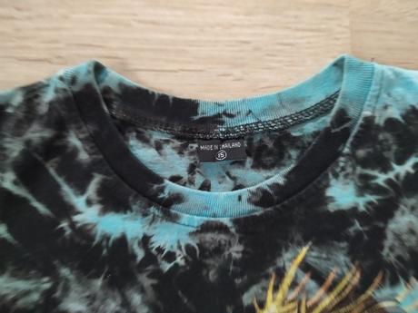 Batikované tričko s drakem, 128