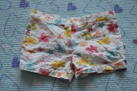 104 110 116 122 128 bavlněné letní šortky kraťasy, 116