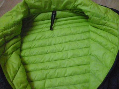 Péřová prošívaná bunda vel. s a dámská l, s