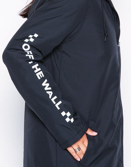 Černý kabát-bunda vans vel. m, m