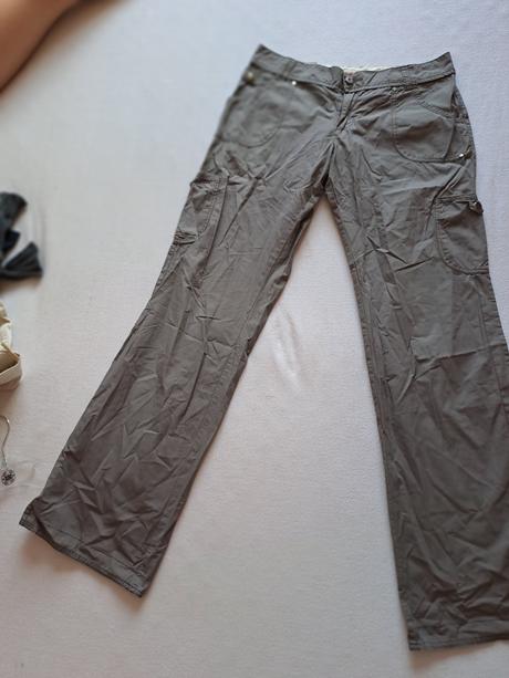 Plátěné kalhoty maribo, vel. m, m