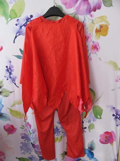 Kostým -3 dílný overal,plášť a škraboška pjmasks,