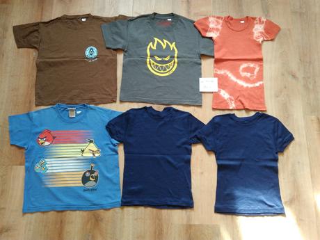 4 x tričko, vel. 134/140, 134