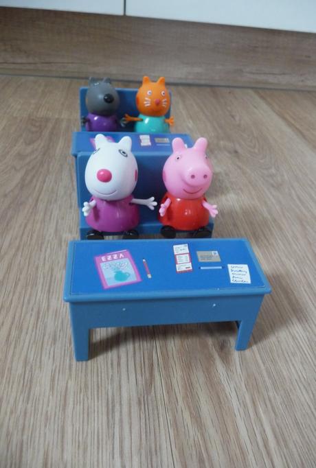 Hrací set peppa pig/prasátko peppa - škola,