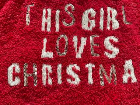 Vánoční plyšový svetr, vel neuvedena cca s, george, s