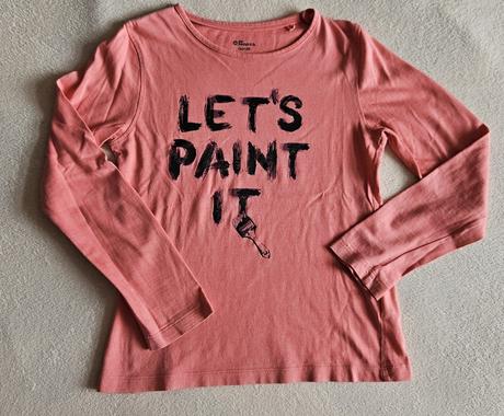 4x dívčí tričko (3x krátké, 1x dlouhé) vel.128-134, 128