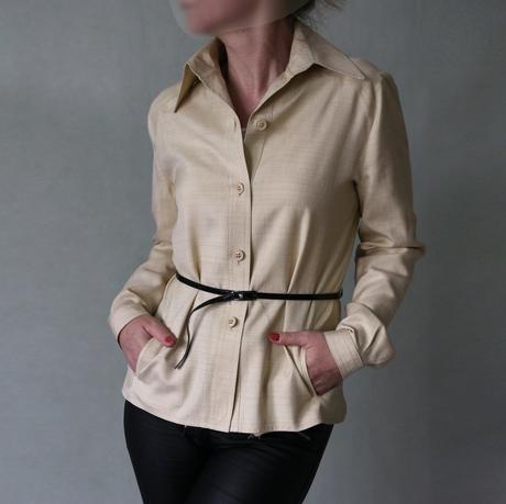 Retro košile s hedvábím alexon vel.s-m, s