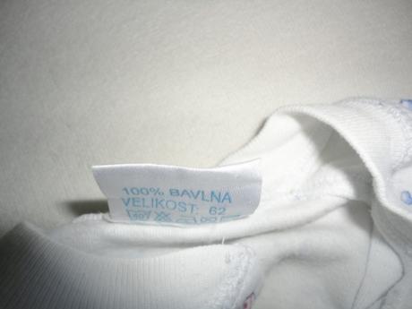 Hezký bavlněný overálek, vel. 3 měsíce, 62