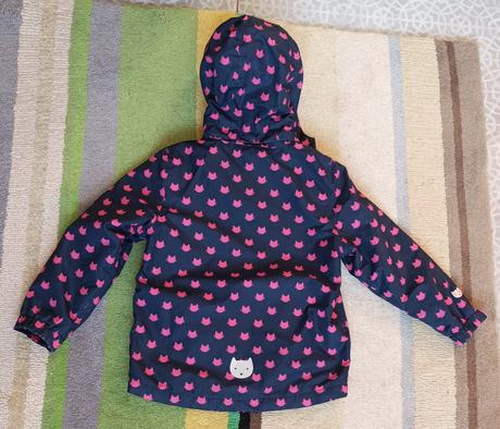 Nepromokavá bunda s fleecem, kids,110