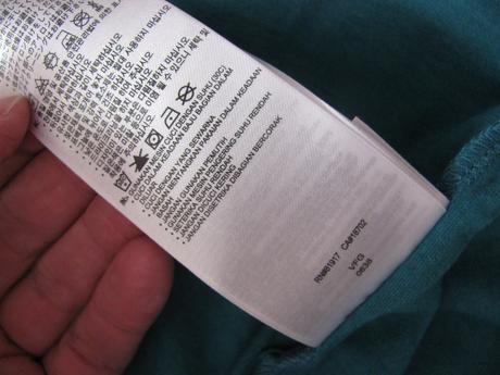 Chlapecké bavlněné tyrkysové tričko, 152