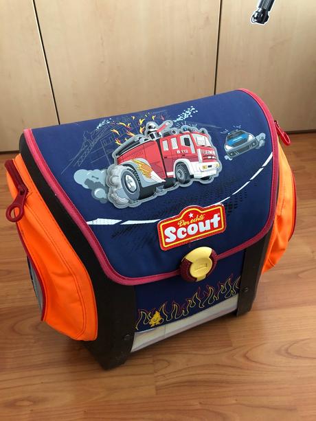 Školní aktovka scout 1-4 třída velká sada,
